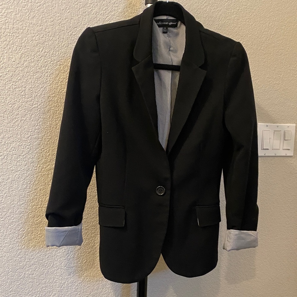 Ambiance Black Sport Coat